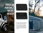 CAVE ADVENTURE PORTABLE DIESEL HEATER - JEEP DRIVER SIDE BACK WINDOW