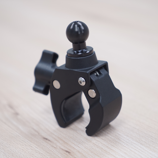 FLOW SERIES™ ACCESSORIES| ADJUSTABLE 3/4" - 1-1/2" BAR CLAMP WITH 20MM BALL